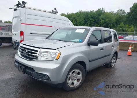 2015 Honda Pilot Lx from USA, damaged, VIN 5FNYF4H22FB032683